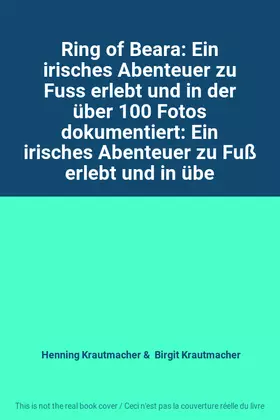 Couverture du produit · Ring of Beara: Ein irisches Abenteuer zu Fuss erlebt und in der über 100 Fotos dokumentiert: Ein irisches Abenteuer zu Fuß erle