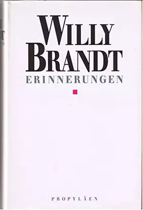 Couverture du produit · Erinnerungen