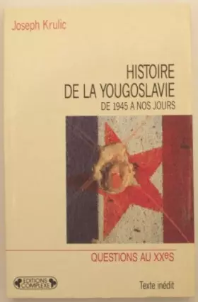 Couverture du produit · Histoire de la Yougoslavie