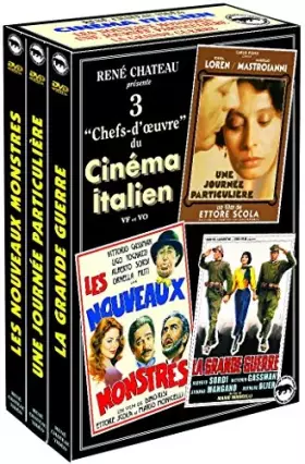 Couverture du produit · Coffret cinéma Italien : Une journée particulière la Grande Guerre Les Nouveaux Monstres