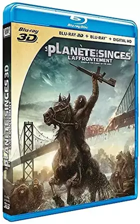 Couverture du produit · La Planète des Singes : L'Affrontement [Blu-ray 3D + Blu-ray 2D]