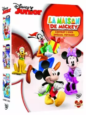Couverture du produit · La maison de Mickey vol.1 : A la rescousse du Père Noël + Décollage pour Mars + La course en ballon avec Donald - coffret 3 DVD