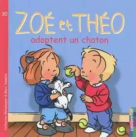 Couverture du produit · Zoé et Théo adoptent un chaton