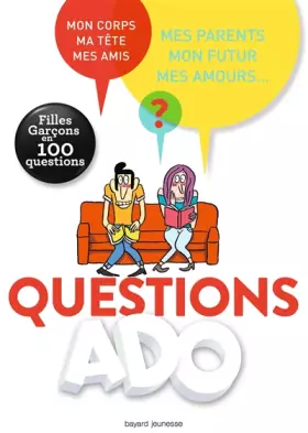 Couverture du produit · Questions ado Filles-garçons en 100 questions: Filles Garçons en 100 questions