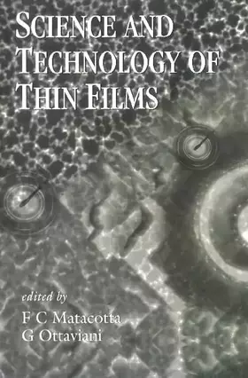 Couverture du produit · Science and Technology of Thin Films