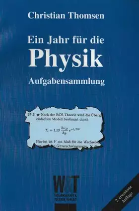 Couverture du produit · Ein Jahr für die Physik: Aufgabensammlung