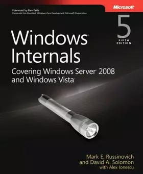Couverture du produit · Windows® Internals, Fifth Edition