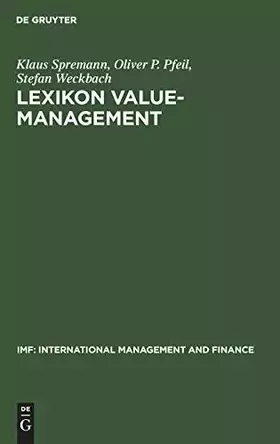 Couverture du produit · Lexikon Value-Management (IMF: International Management and Finance)