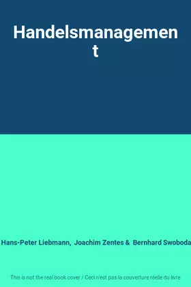 Couverture du produit · Handelsmanagement