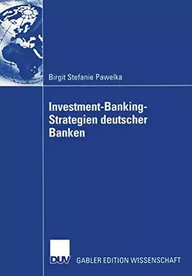 Couverture du produit · Investment-Banking-Strategien Deutscher Banken