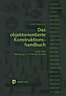 Couverture du produit · Das objektorientierte Konstruktionshandbuch: Nach dem Werkzeug & Materialansatz