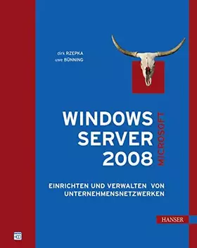 Couverture du produit · Microsoft Windows Server 2008: Einrichten und Verwalten von Unternehmensnetzwerken