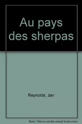 Couverture du produit · Au pays des Sherpas