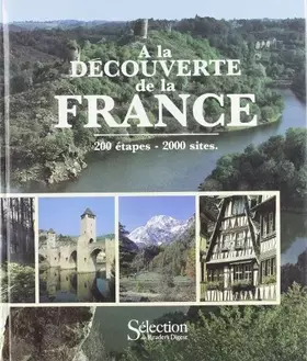 Couverture du produit · A LA DECOUVERTE DE LA FRANCE