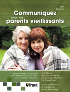 Couverture du produit · Communiquez avec vos parents vieillissants