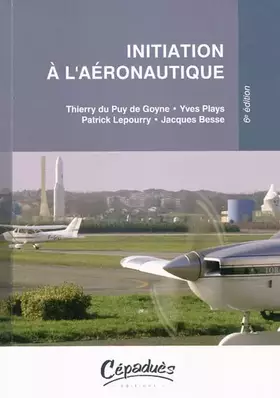 Couverture du produit · Initiation à l'aéronautique