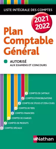 Couverture du produit · Plan comptable général 2021/2022