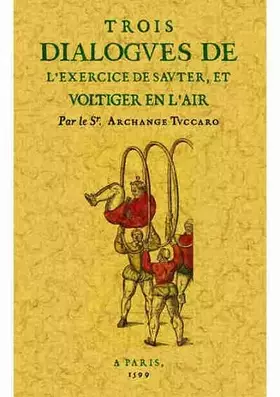 Couverture du produit · Trois dialogues de l'exercice de sauter et voltiger en l'air