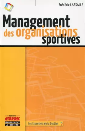 Couverture du produit · Management des organisations sportives
