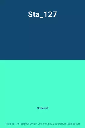 Couverture du produit · Sta_127