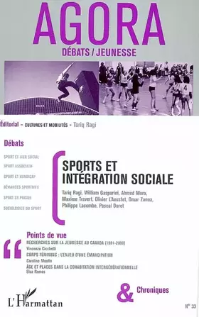 Couverture du produit · Agora Débats/Jeunesse, N° 33 : Sports et intégration sociale