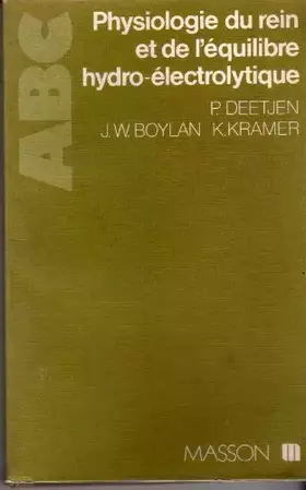 Couverture du produit · ABC de la physiologie du rein et de l'équilibre hydro-électrolytique