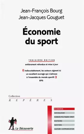Couverture du produit · Économie du sport