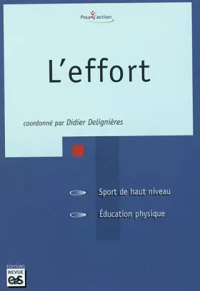 Couverture du produit · L'effort
