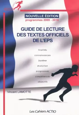 Couverture du produit · Guide de lecture des textes officiels de l'EPS