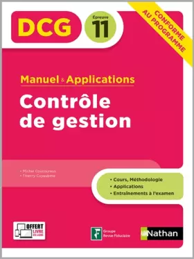 Couverture du produit · Contrôle de gestion - DCG 11 - Manuel et applications (11)