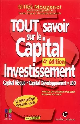 Couverture du produit · Tout savoir sur le Capital Investissement: Capital risque, capital développement, LBO