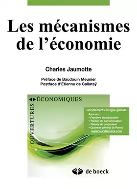 Couverture du produit · Les mécanismes de l'économie