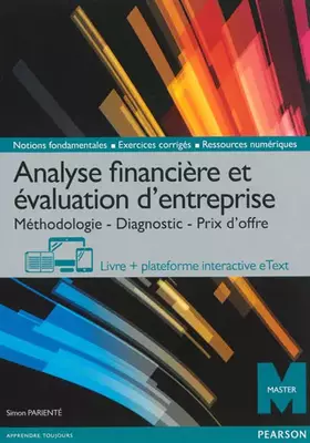 Couverture du produit · Analyse financière et évaluation d'entreprise (livre + version numérique enrichie)