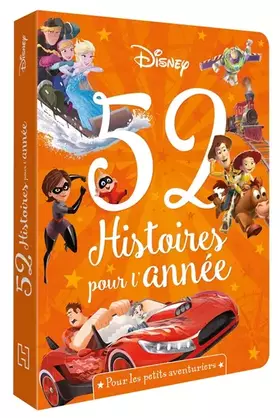 Couverture du produit · DISNEY - 52 Histoires pour l'année - Pour les petits aventuriers: Les Petits aventuriers