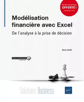Couverture du produit · Modélisation financière avec Excel: De l'analyse à la prise de décision