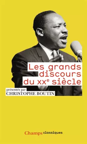 Couverture du produit · Les grands discours du XXe siècle