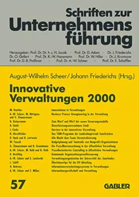 Couverture du produit · Innovative Verwaltungen 2000 (Schriften zur Unternehmensführung)