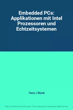 Couverture du produit · Embedded PCs: Applikationen mit Intel Prozessoren und Echtzeitsystemen