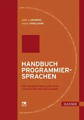Couverture du produit · Handbuch Programmiersprachen: Softwareentwicklung zum Lernen und Nachschlagen