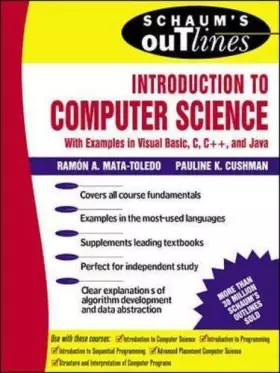 Couverture du produit · Schaum's Outline of Introduction to Computer Science
