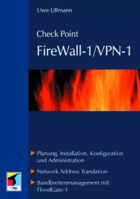 Couverture du produit · Check Point FireWall-1 / VPN-1.Planung, Installation, Konfiguration & Administration
