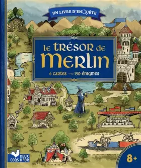 Couverture du produit · Le trésor de Merlin - livre avec cartes et loupe