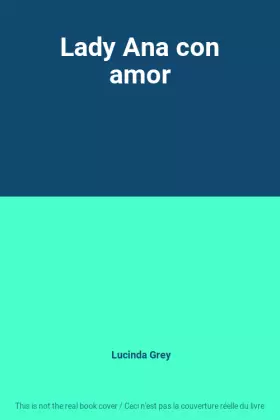 Couverture du produit · Lady Ana con amor