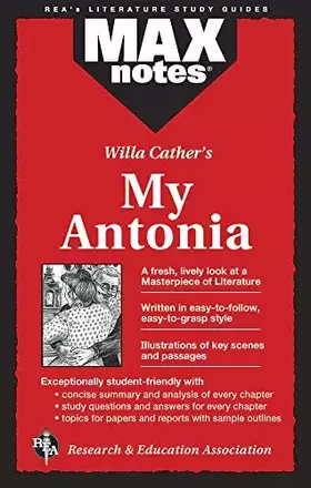 Couverture du produit · Maxnotes My Antonia
