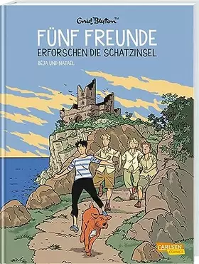 Couverture du produit · Fünf Freunde 1: Fünf Freunde erforschen die Schatzinsel: Der Kinderbuch-Klassiker als Comic für Kinder ab 8 Jahre (1)