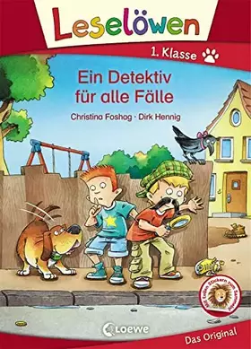 Couverture du produit · Leselöwen 1. Klasse - Ein Detektiv für alle Fälle: Erstlesebuch für Kinder ab 6 Jahre