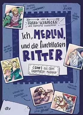 Couverture du produit · Ich, Merlin, und die furchtlosen Ritter – Live aus dem sagenhaften Mittelalter: Geschichte witzig und originell erzählt ab 10 (