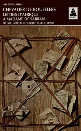Couverture du produit · LETTRES D'AFRIQUE A MADAME DE SABRAN