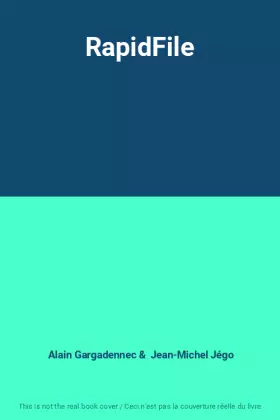 Couverture du produit · RapidFile