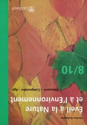 Couverture du produit · Éveil a la Nat. et a l'Env./ Livret 8/10 Observer Comprendre Agir
